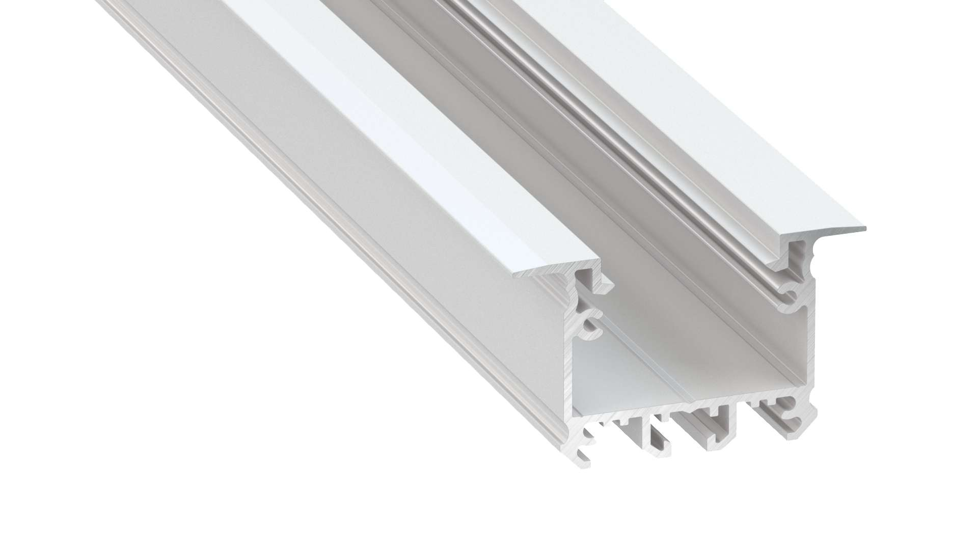 Lumines profile type inTalia lacquered white, 4,15 m